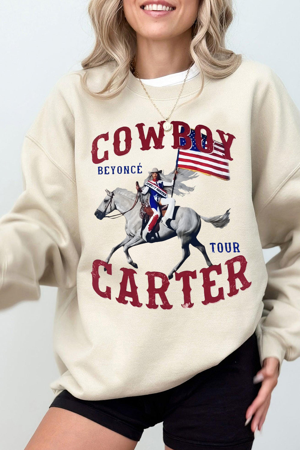 Beyoncé Cowboy Carter Merch Sweatshirt For Women