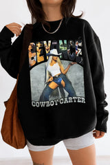 Beyoncé Cowboy Carter Tour Graphic Sweatshirt For Women