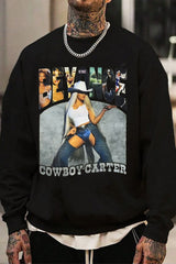 Beyoncé Cowboy Carter Tour Graphic Sweatshirt For Men