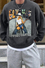 Beyoncé Cowboy Carter Tour Graphic Sweatshirt For Men