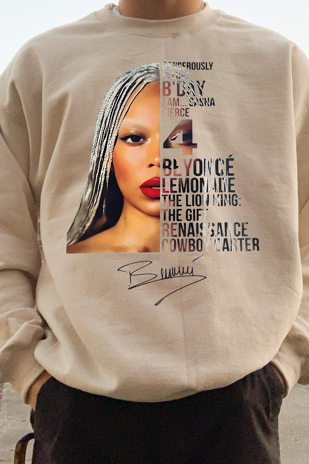 Beyoncé Concert Beyhive Renaissance Sweatshirt For Men