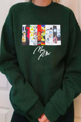 macmiller album print sweatshirt