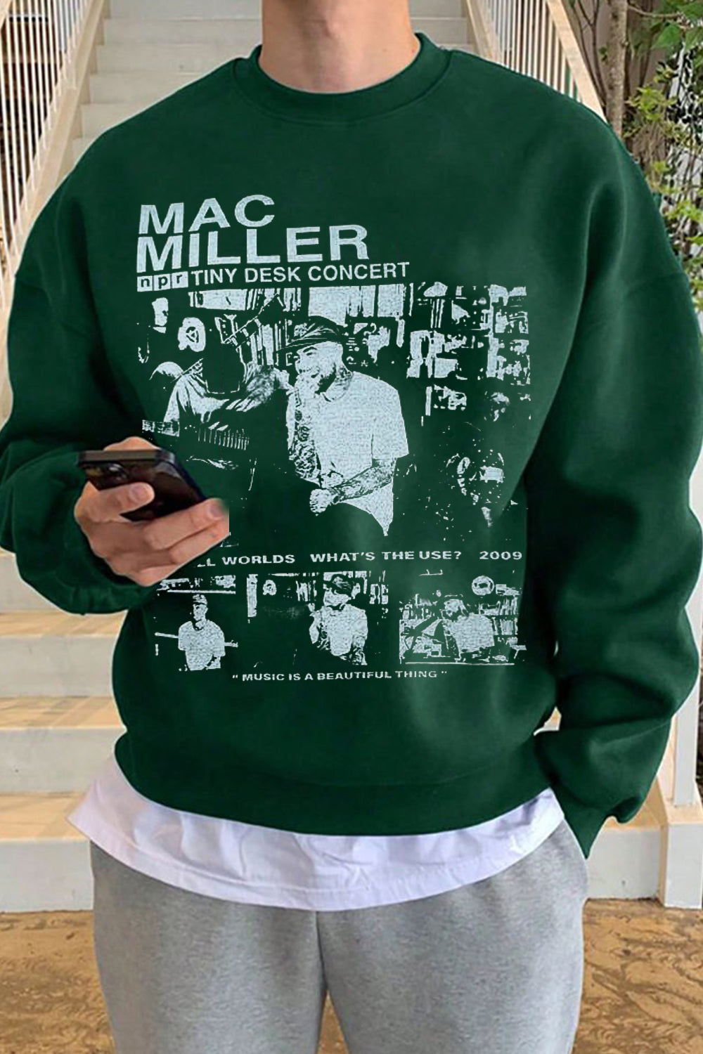 macmiller long sleeve sweatshirt