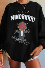 Minorrrrr .. Women's crew neck sweatshirt