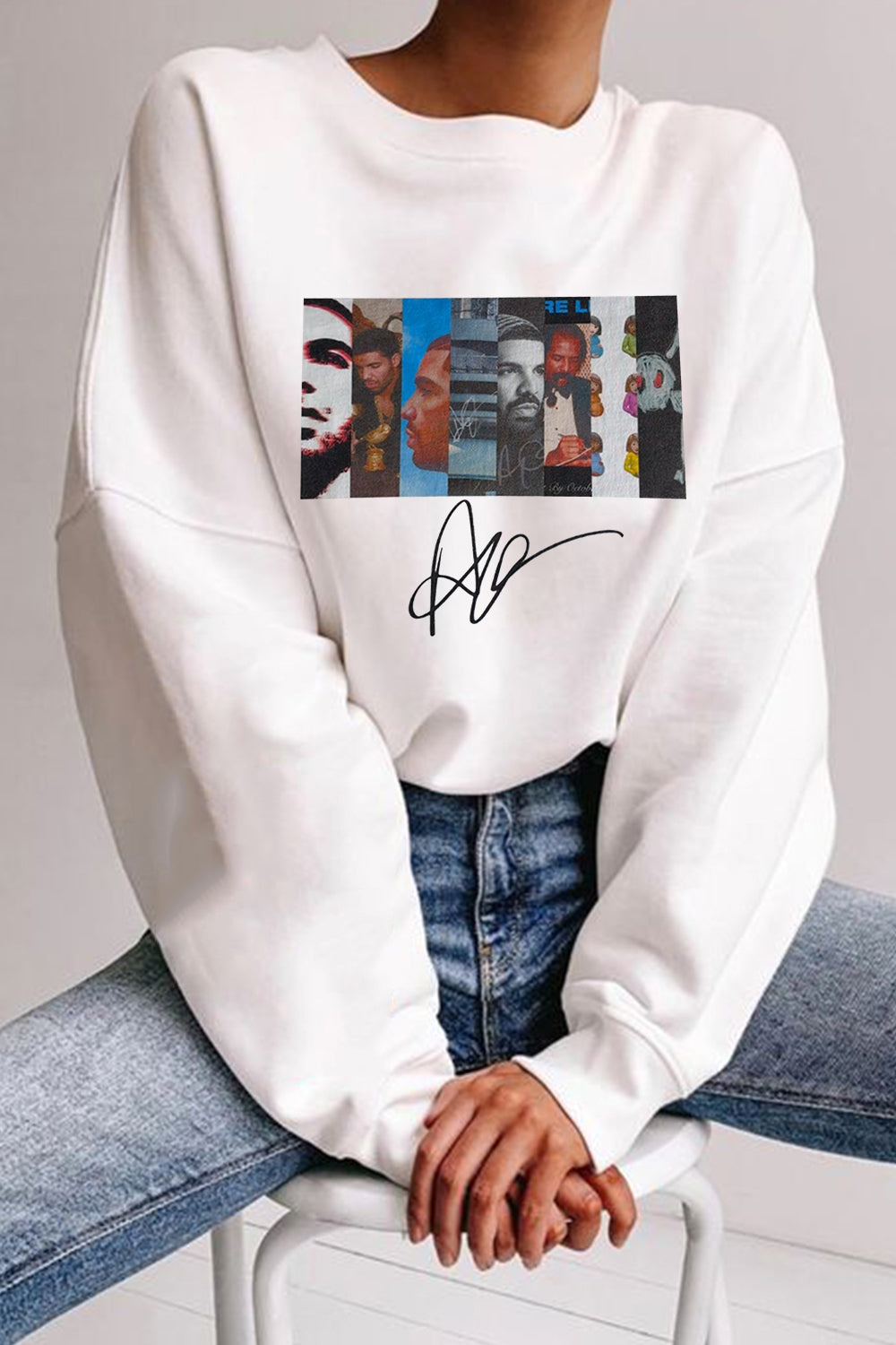 Drake Fans Crew Neck Sweatshirt