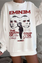 eminem letter sweatshirt