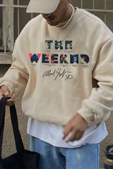 Theweeknd fans print sweatshirt