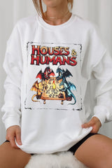 housesandhumans print sweatshirt