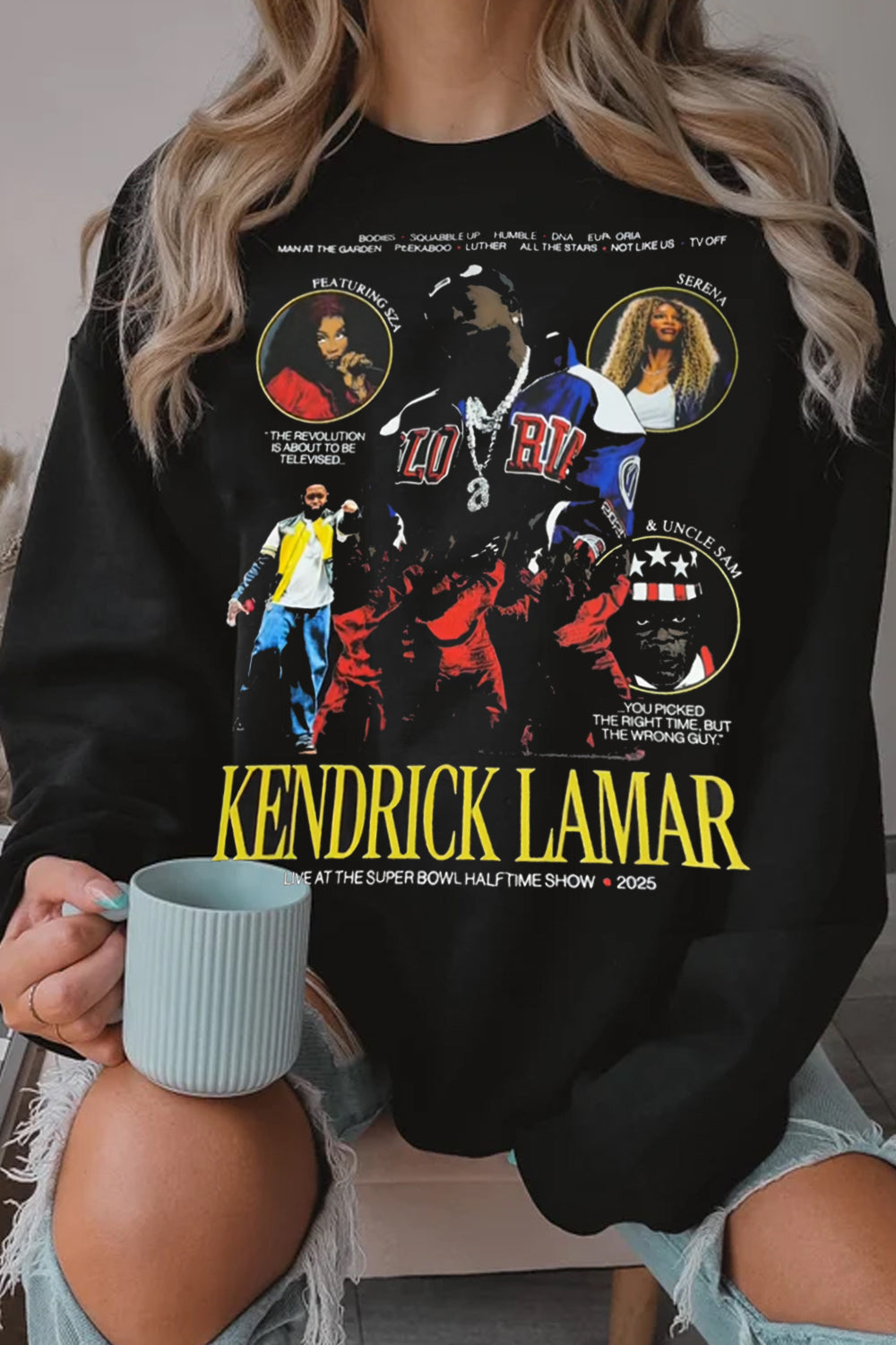 Kendricklamar sweatshirt