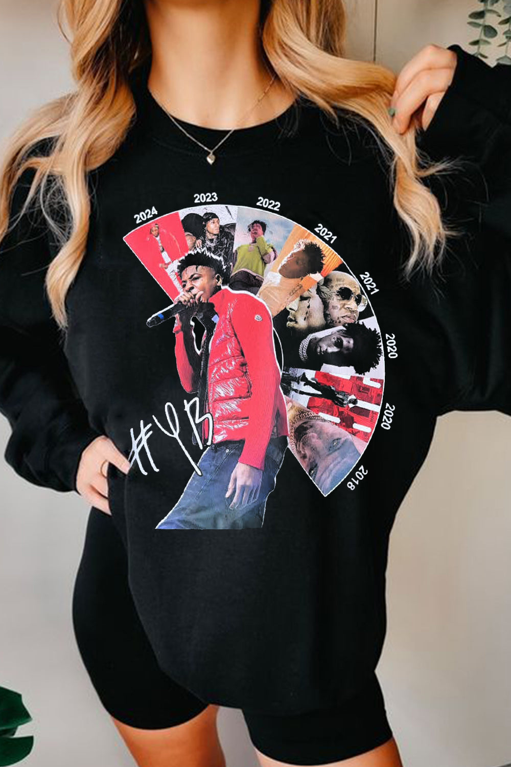 nbayoungboy crew neck sweatshirt