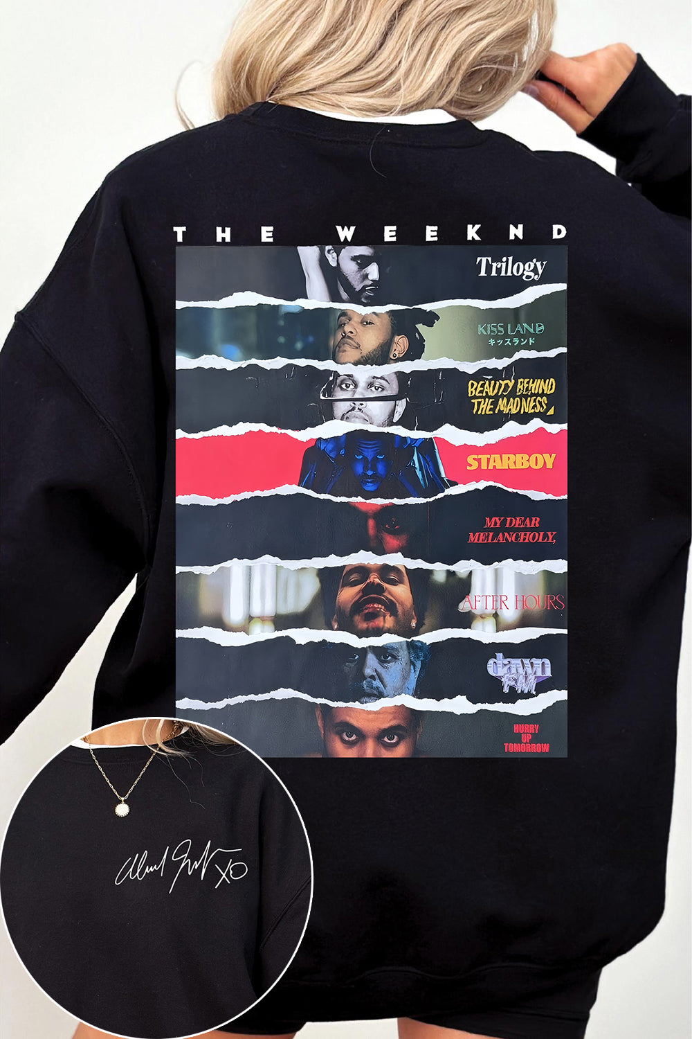 The Weeknd Album Hurry Up Tomorrow Sweatshirt For Women