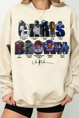 Chris Brown Concert Sweatshirt For Women