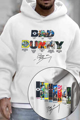 Bad Bunny Concert DTML Album Hoodie For Men