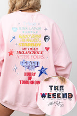 The Weeknd 2024 Album Hurry Up Tomorrow Sweatshirt For Women