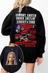 Beyoncé Cowboy Carter Tour Sweatshirt For Women