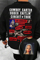 Beyoncé Cowboy Carter Tour Sweatshirt For Men