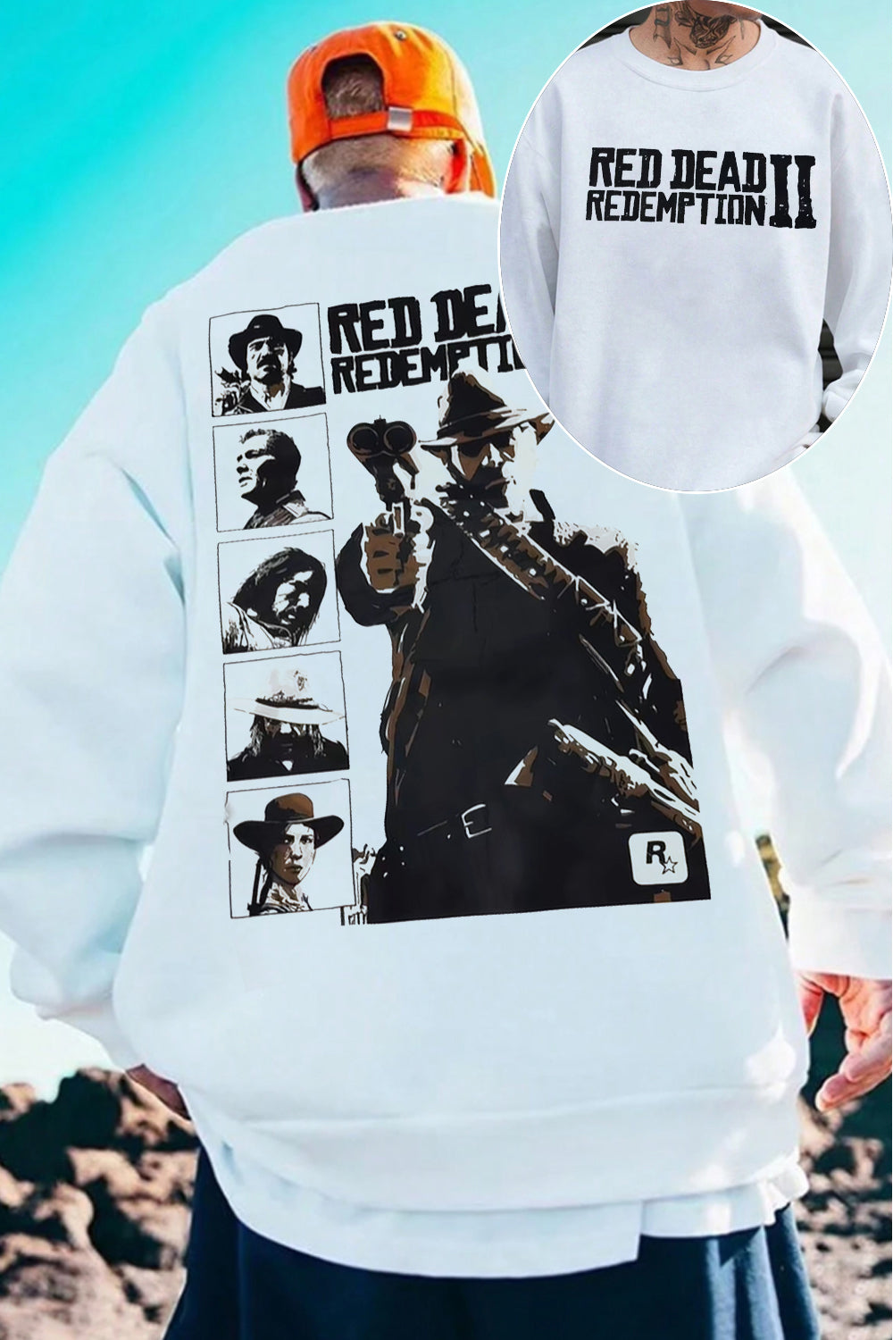 Reddeadredemtion2edit Sweatshirt