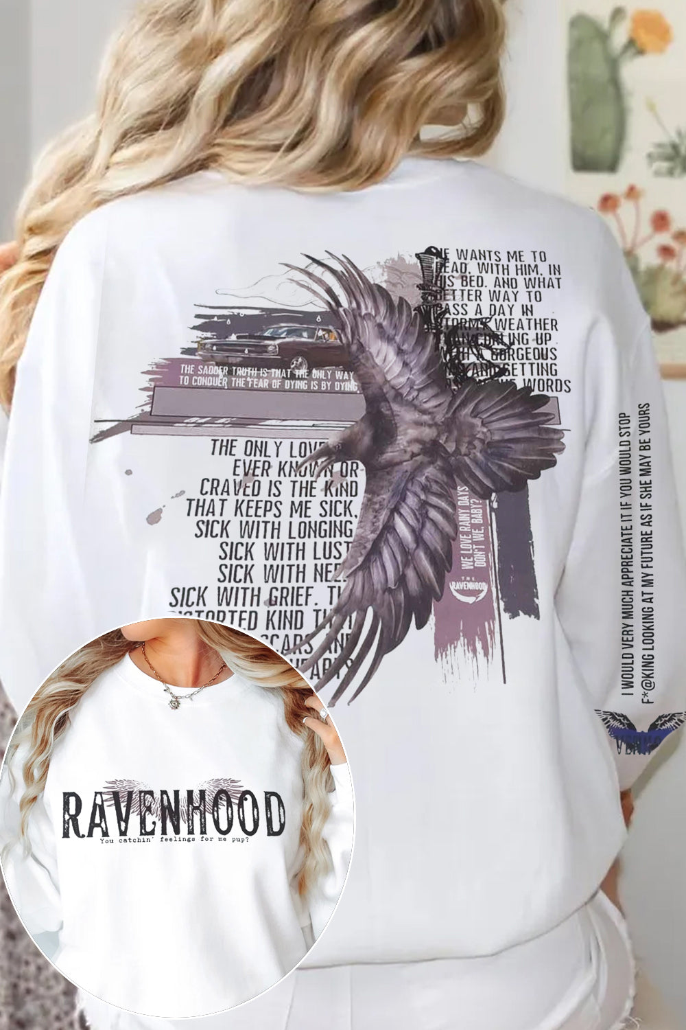 Ravenhood Series don’t miss this perfect sweatshirt 👌📚