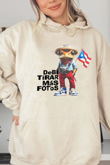 Bad Bunny DTMF Frog Flag Hoodie For Women