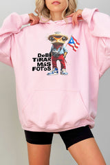 Bad Bunny DTMF Frog Flag Hoodie For Women