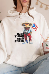 Bad Bunny DTMF Frog Flag Hoodie For Women