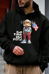 Bad Bunny DTMF Frog Flag Hoodie For Men