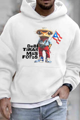 Bad Bunny DTMF Frog Flag Hoodie For Men