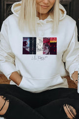 lilpeep print hoodie