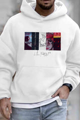 Men's lilpeep print hoodie