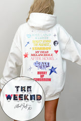 The Weeknd 2024 Album Hurry Up Tomorrow Hoodie For Women