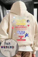 The Weeknd 2024 Album Hurry Up Tomorrow Hoodie For Men