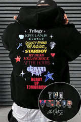 The Weeknd 2024 Album Hurry Up Tomorrow Hoodie For Men