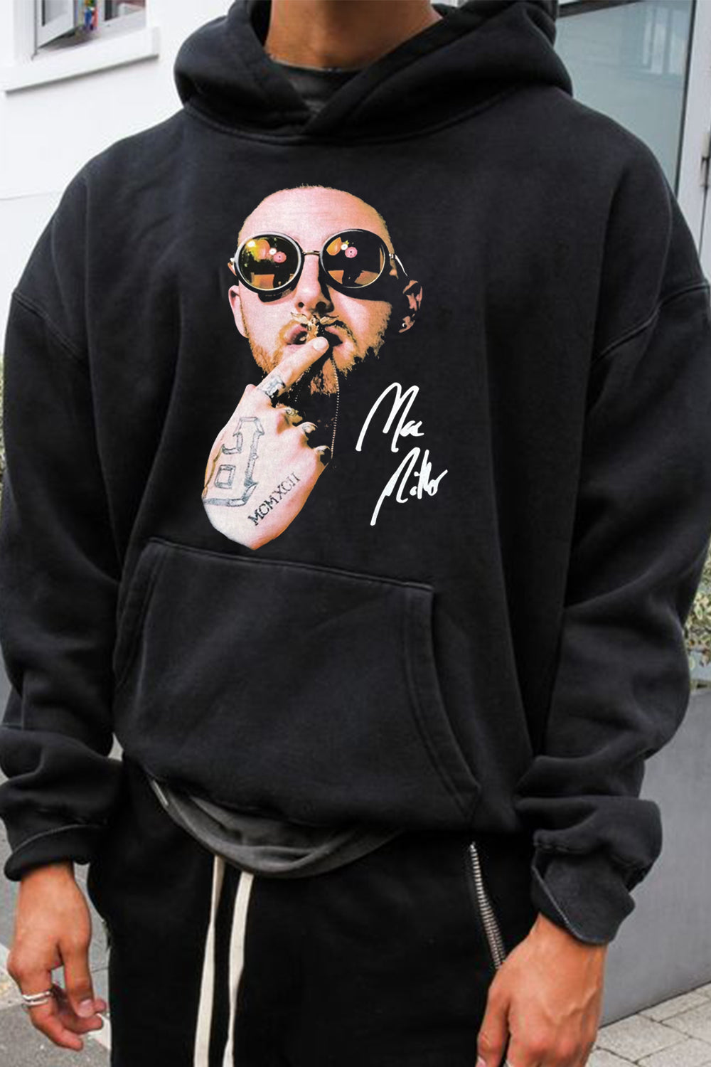 Macmiller personalized men's hoodie