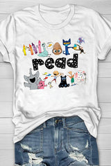 Read Children's Books Teacher Life Tee For Women