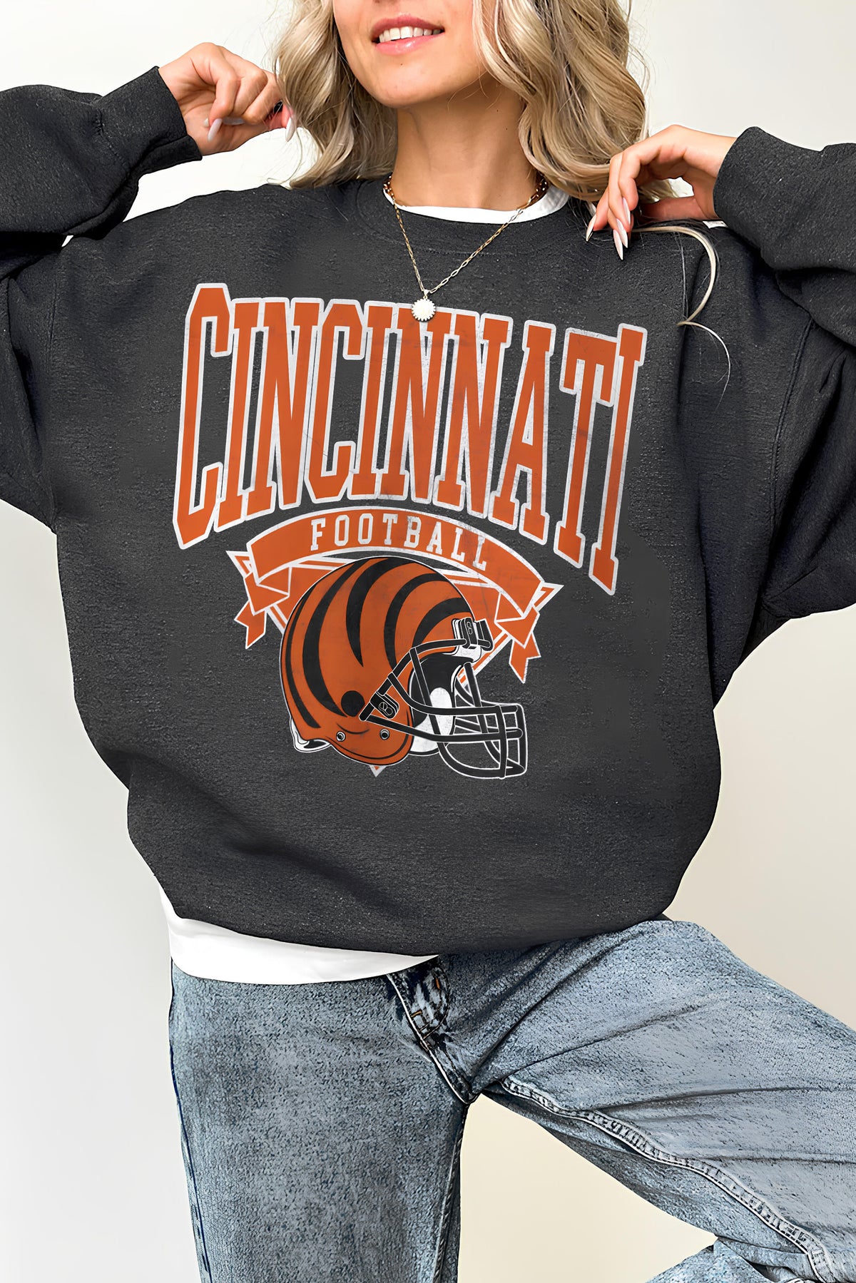 Cincinnati Football Sweatshirt For Women