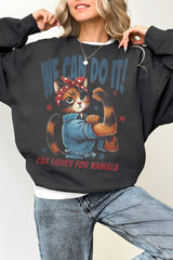 Cat Ladies Sweatshirt For Women