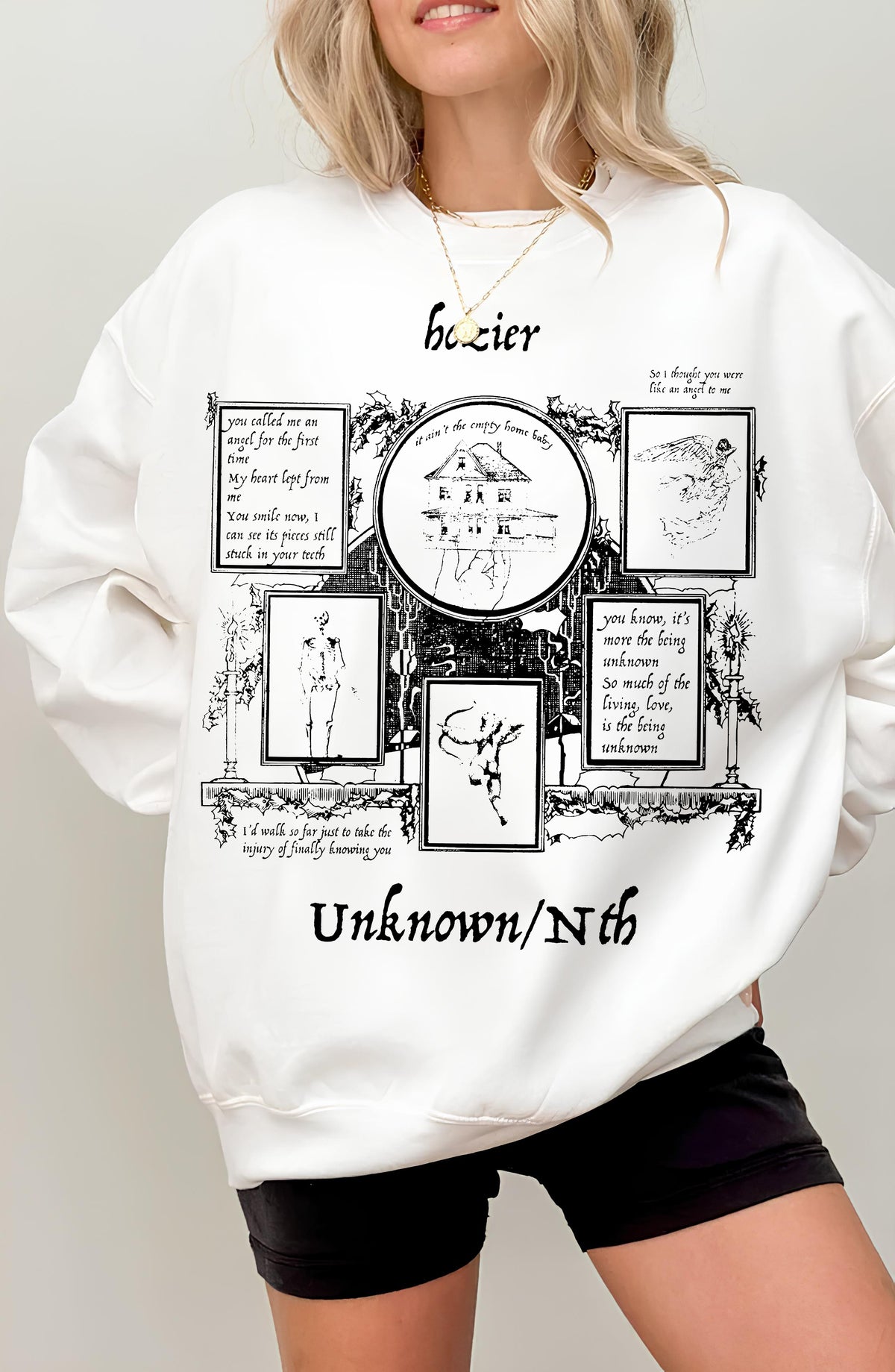 Ho.zier  Vintage  Sweatshirt For Women