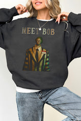 Bob Inspired Beetlejuice  Sweatshirt For Women