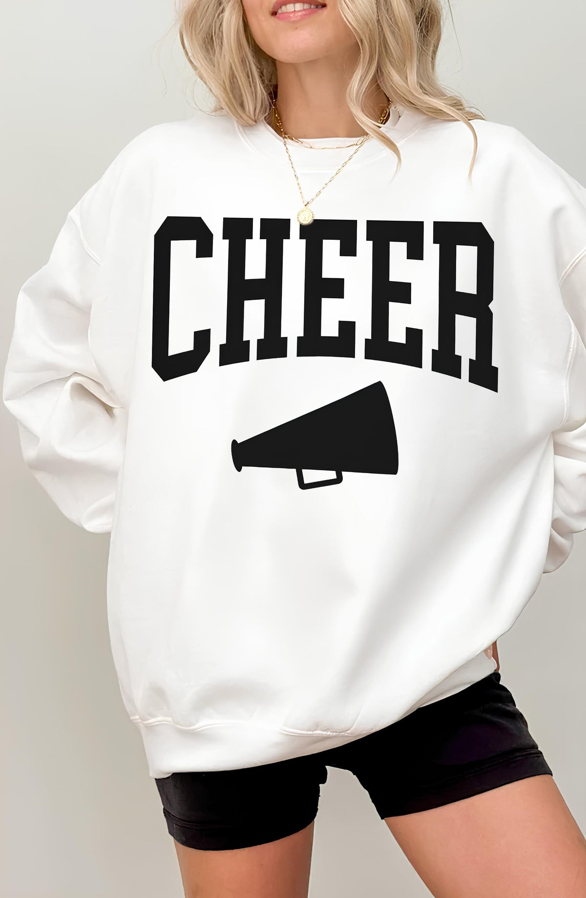 Cheer Team High High School Cheerleading Squad Sweatshirt For Women