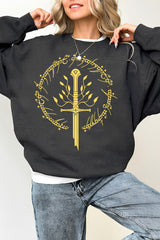 Narsil Broken Blade LOTR Sweatshirt For Women