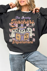 Spooky Teacher  Halloween Sweatshirt For Women