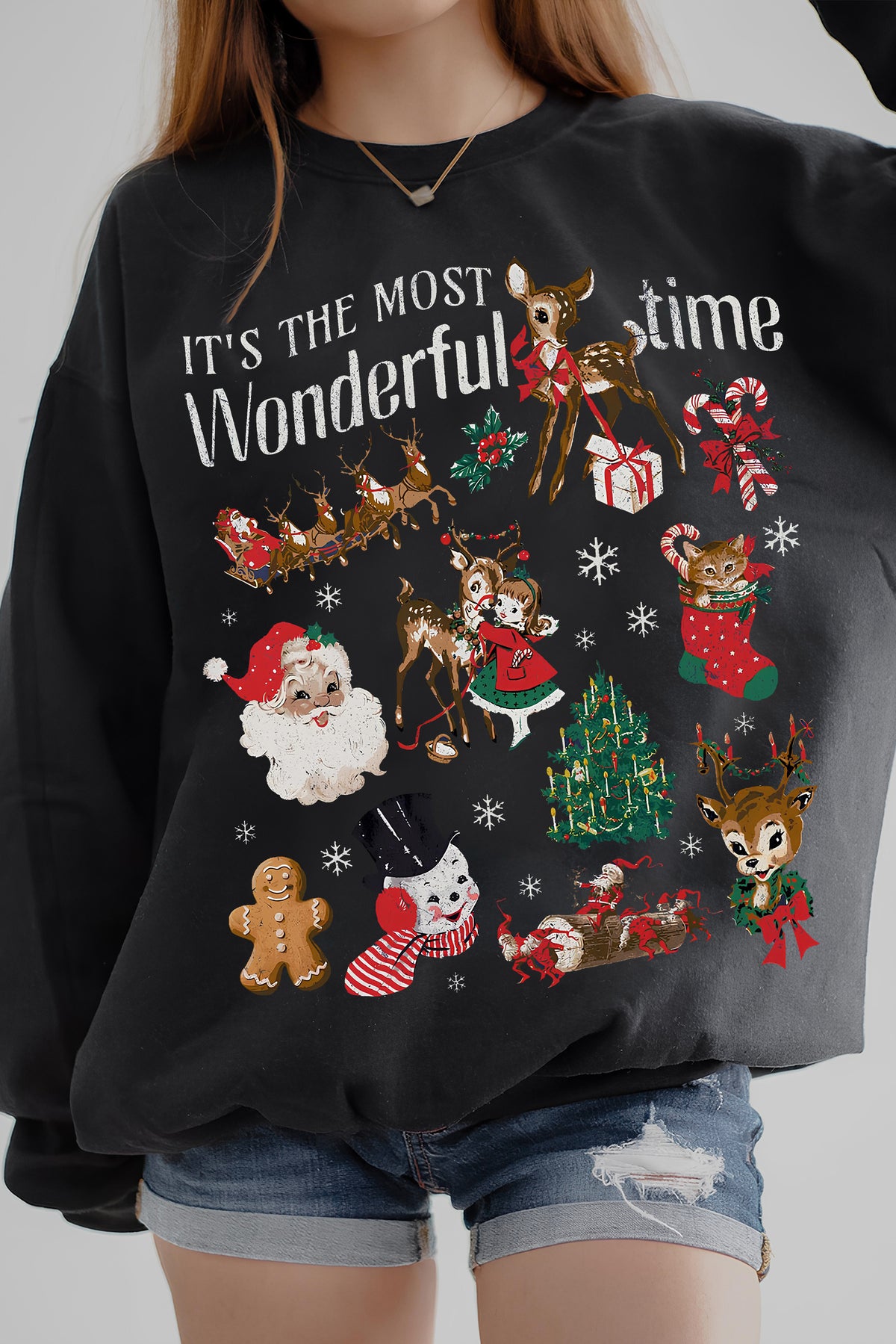 It's the most Christmas Fleece Sweatshirt For Women