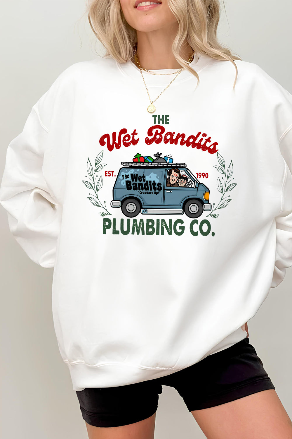 Christmas Funny Movie Fleece Sweatshirt For Women