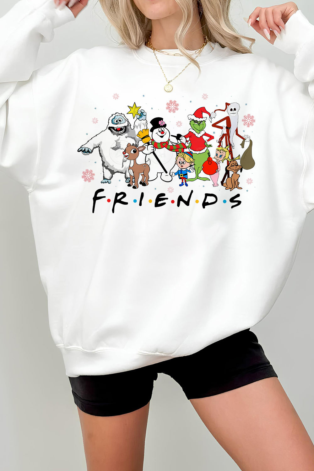 Xmas Funny Movie Fleece Sweatshirt For Women