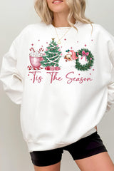 Tis The Season Fleece Sweatshirt For Women