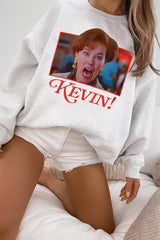 Home Alone Kevin Fleece Sweatshirt For Women