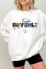 Frankie Baverley Tribute Fleece Sweatshirt For Women