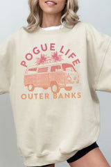 Outer Banks Pogue Life Fleece Sweatshirt For Women