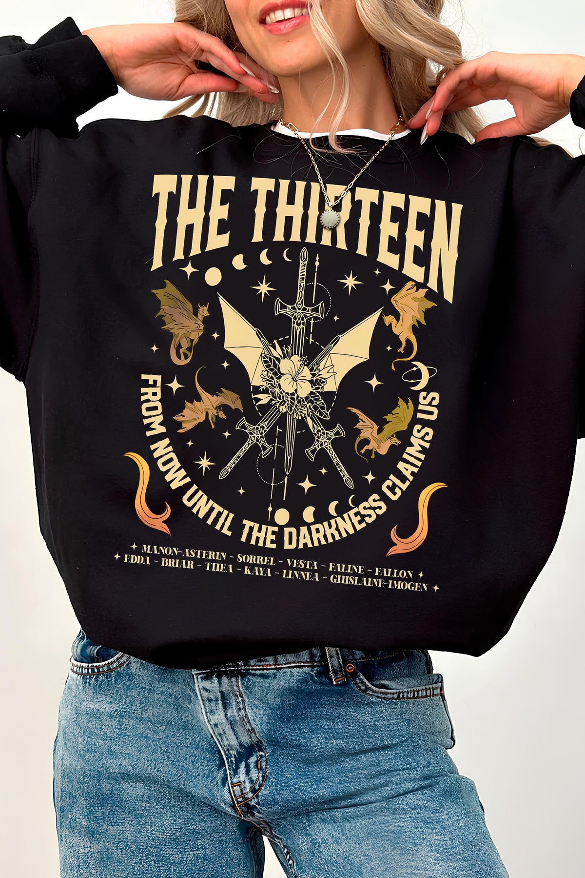 The Thirteen Throne Of Glass Fleece Sweatshirt For Women