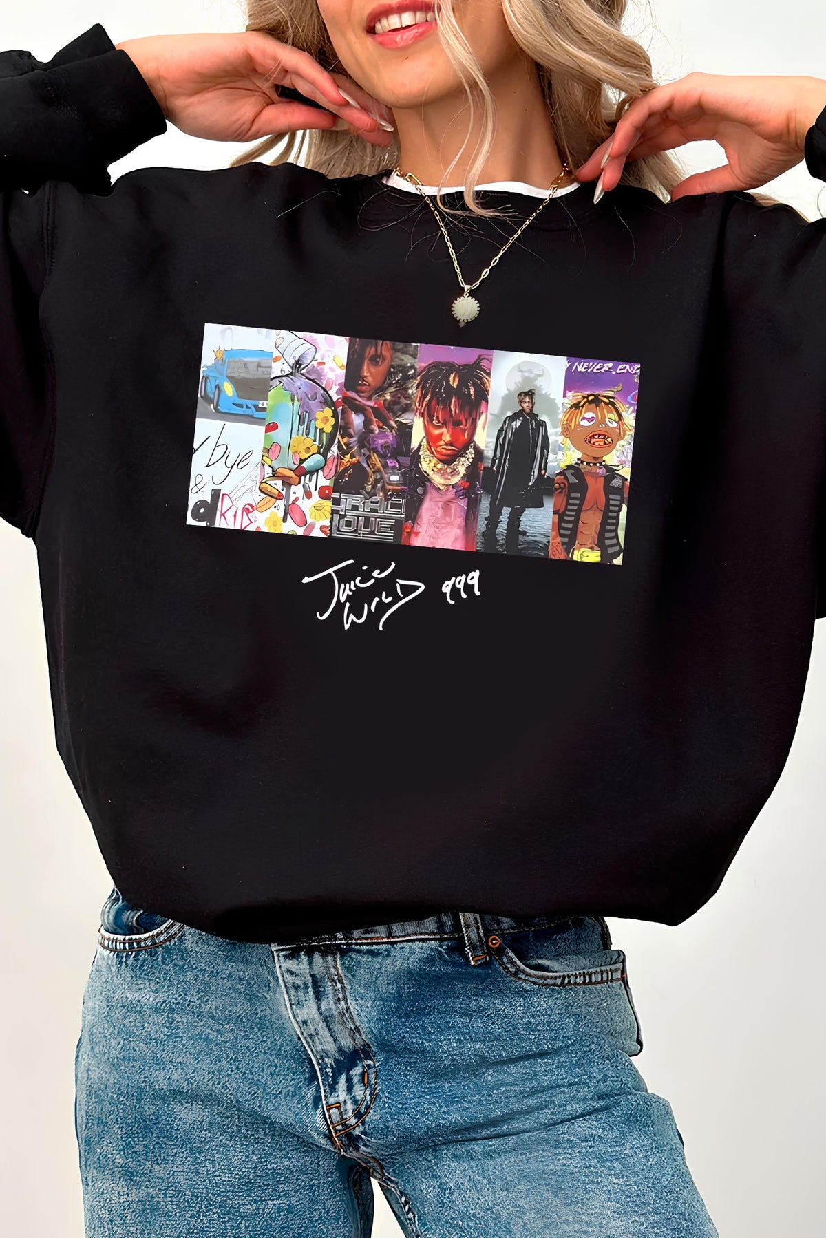 Juice WRLD Best Albums Fleece Sweatshirt For Women